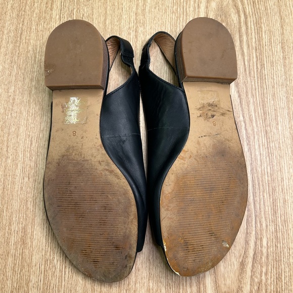 Madewell Tavi Slingback Sandal- US size 8 in black - Picture 3 of 4